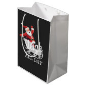 Rijd de hele dag rond in slee medium cadeauzakje (Achterkant Gekanteld)