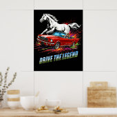 Rijd de Legende v01 Poster (Keuken)