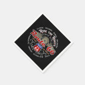 RIJD DE ROUTE US ROUTE 66 FIETSER MOTORFIETSPAPIER SERVET (Hoek)