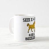 rijd een metselaar koffiemok (Voorkant links)