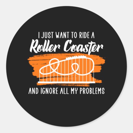 rijd een onderzetter van de roller ronde sticker (Voorkant)