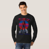 Rijd erop als een wolf t-shirt (Voorkant volledig)