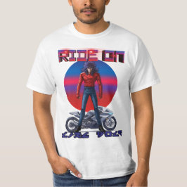 Rijd erop als een wolf t-shirt
