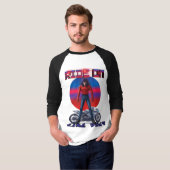 Rijd erop als een wolf t-shirt (Voorkant volledig)