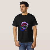 Rijd Gratis en Veilige Motorfiets T-shirt (Voorkant volledig)