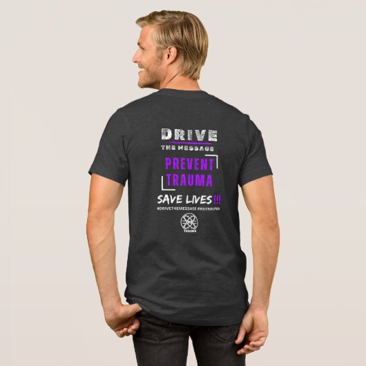 Rijd het bericht T-shirt (Voorkant)