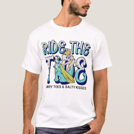 Rijd het getij Surf T-shirt