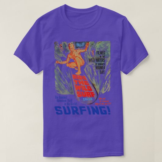 Rijd het Wilde Surf 1964 T-shirt (Design voorkant)