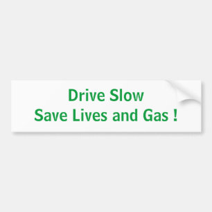 Rijd Langzaam Bumpersticker