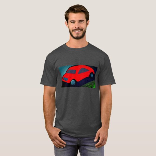 rijd me auto t-shirt (Voorkant volledig)