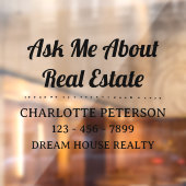 Rijd merk naar succes met Realtor Car Decal (Vel 2)