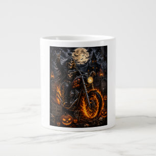 Rijd Met de Doden – Halloween Biker Grote Koffiekop