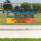 Rijd met de kofferbak of trakteer op Halloween Spandoek (Insitu)