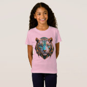 "Rijd met de kosmische getijden" T-shirt (Voorkant volledig)