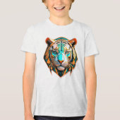 "Rijd met de kosmische getijden" Tri-Blend Shirt (Voorkant)