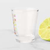 Rijd met een Roes Geluksglas Shot Glas (Rechts)