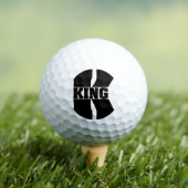 "Rijd naar perfectie met onze King golfbal." Golfballen (Insitu Shirt)