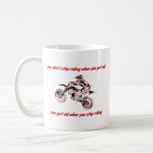 Rijd Niet Meer Met Een Dirtbike Motocross Mok