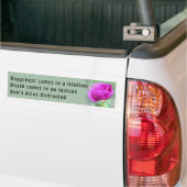 Rijd niet verstoord bumpersticker (Op Truck)