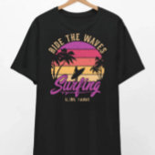 Rijd op de Waves Surfing T-shirt