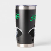 Rijd snel, zet langzaam geïsoleerde drinkbeker (Links)