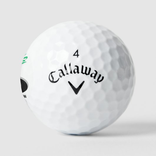 Rijd snel, zet langzaam golfballen (Logo)