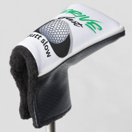 Rijd snel, zet langzaam golfheadcover