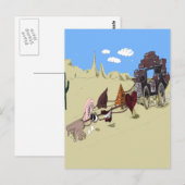 Rijd uw zintuigen briefkaart (Voorkant / Achterkant)