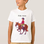 Rijd vaker jongen t-shirt (Voorkant)