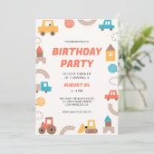 Rijd verder om de verjaardag te vieren kaart (Staand voorkant)