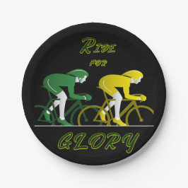 Rijd voor de Glorie Papieren Bordje