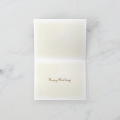 Rijden Basset verjaardagskaart Kaart (Binnen)