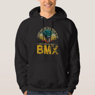 Rijden BMX In Mijn Hoofd BMX Stunts Fiets Motocros Hoodie
