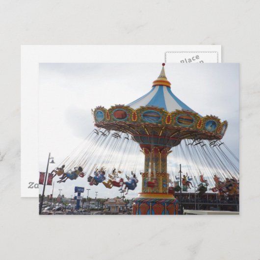 rijden briefkaart (Voorkant / Achterkant)