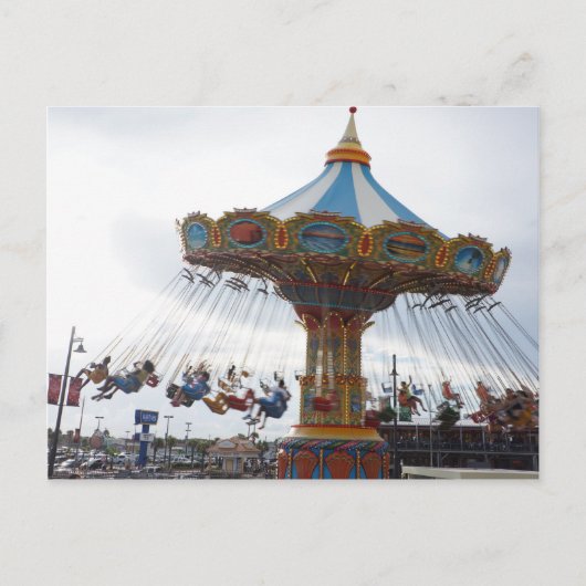 rijden briefkaart (Voorkant)