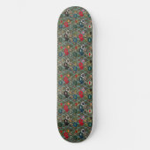 Rijden de Elegantie: Japans Bloemen Bliss Persoonlijk Skateboard (Voorkant)