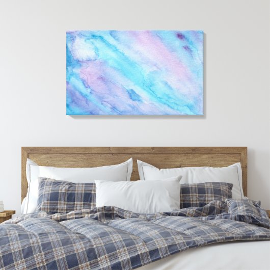 Rijden de golven canvas afdruk (Insitu (Slaapkamer))