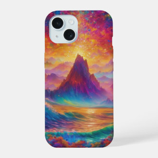 Rijden de golven van Mindscapes iPhone 15 Case