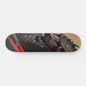 Rijden de vlammen van de creativiteit met Dragon A Persoonlijk Skateboard (Horizontaal)
