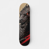 Rijden de vlammen van de creativiteit met Dragon A Persoonlijk Skateboard (Voorkant)