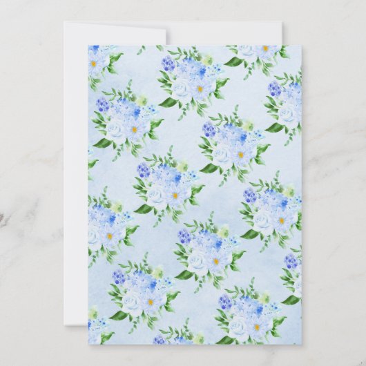 Rijden door Boys Baby shower Invitation Kaart (Achterkant)