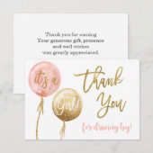 Rijden door dank u notitiekaartje (Voorkant / Achterkant)