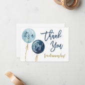 Rijden door dank u notitiekaartje (Voorkant / Achterkant in situ)