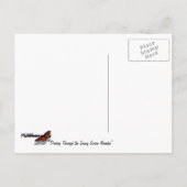 Rijden door de bergen van Snowy Sierra Nevada Briefkaart (Achterkant)