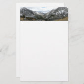 Rijden door de bergen van Snowy Sierra Nevada Briefpapier (Voorkant / Achterkant)