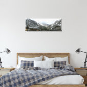 Rijden door de bergen van Snowy Sierra Nevada Canvas Afdruk (Insitu (Slaapkamer))