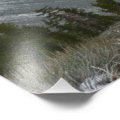 Rijden door de bergen van Snowy Sierra Nevada Foto Afdruk (Hoek)