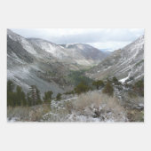 Rijden door de bergen van Snowy Sierra Nevada Inpakpapier Vel (Voorkant 2)