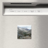 Rijden door de bergen van Snowy Sierra Nevada Magneet (Insitu (Vaatwasser))