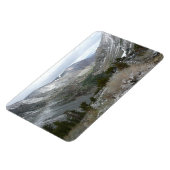 Rijden door de bergen van Snowy Sierra Nevada Magneet (Linkerzijde)